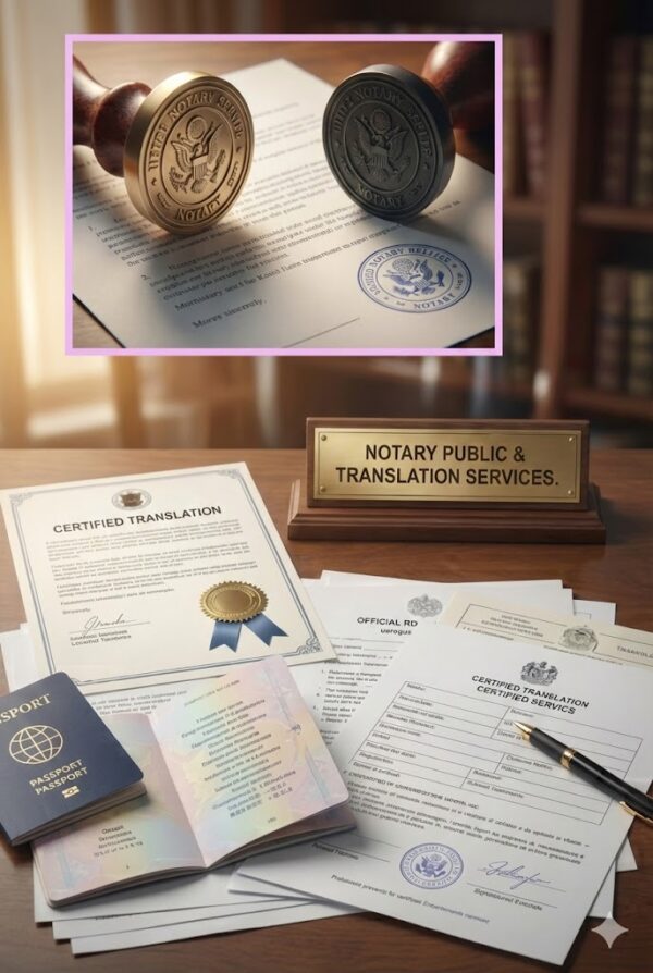 Notary and Translation Services